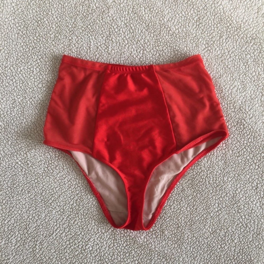 American Apparel high waisted swim bottoms